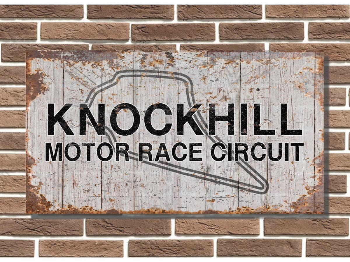 Knockhill Motor Circuit Board Sign