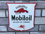 Mobiloil Enamel Sign