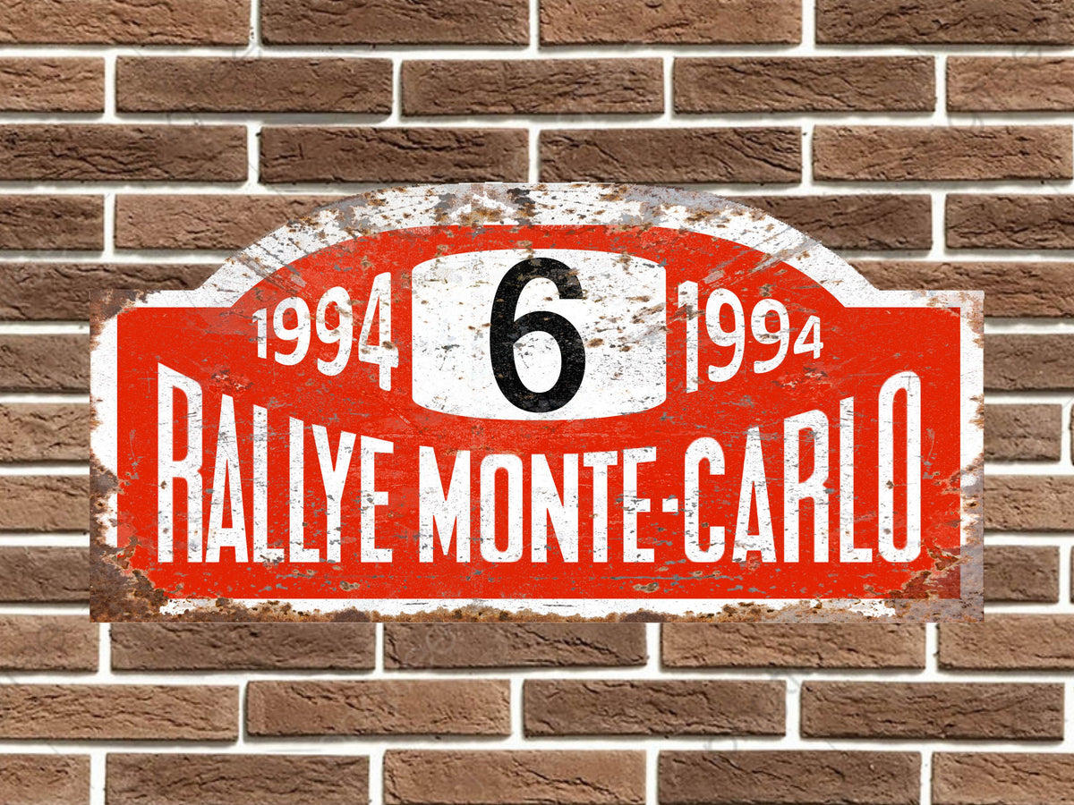 Escort RS Cosworth Rally Monte Carlo Plate