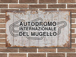 Autodromo Internazionale del Mugello Circuit Board Sign