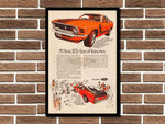 Ford Mustang Boss 302 Metal Sign