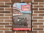 Spanish Grand Prix Metal Sign