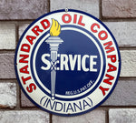 Standard Oil Company Enamel Sign