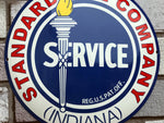 Standard Oil Company Enamel Sign