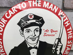 Texaco Enamel Sign